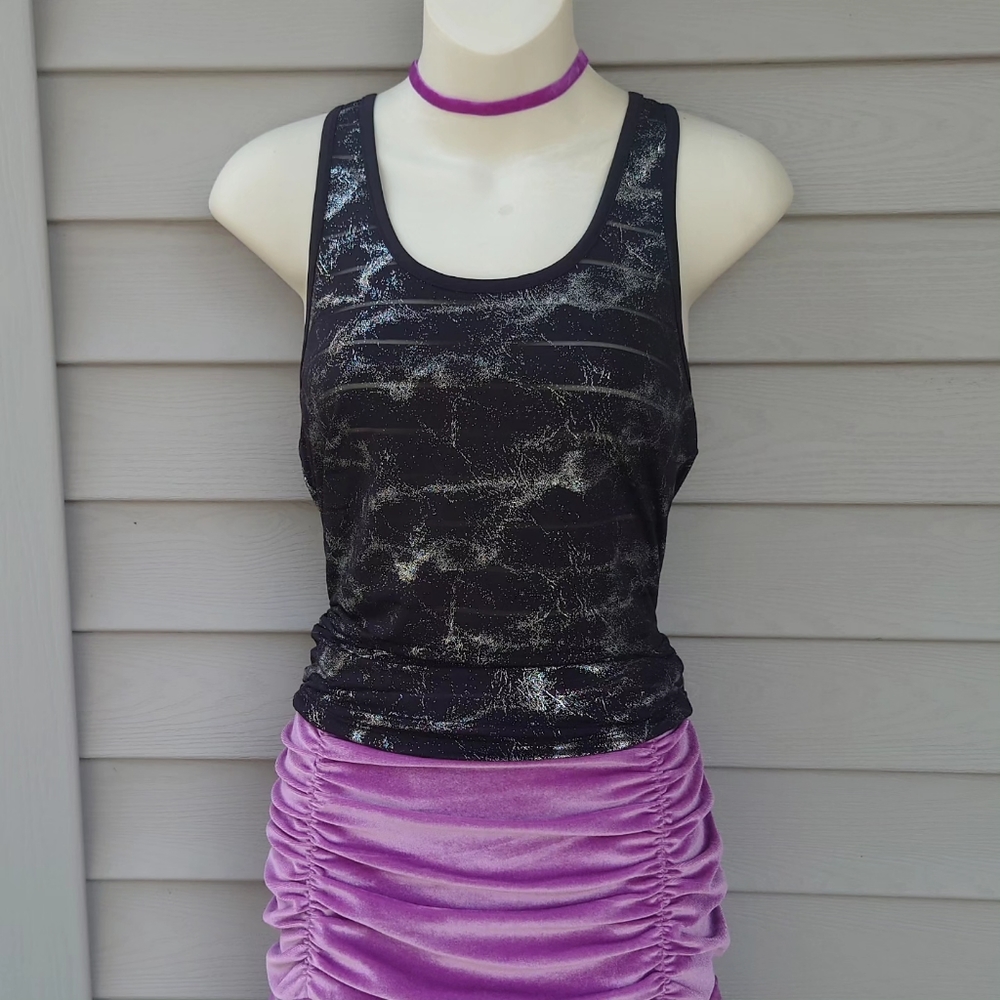 Black Reflective Havana Tank